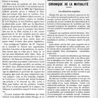 1800 - Page 1803 - Partie professionnelle. Chronique du libre choix. Quelques réflexions à propos du «Libre choix» / Chronique de la mutualité. Les situations acquises