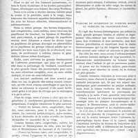 1833 - Page 1836 - Partie scientifique. Voies urinaires. Echelle de gravité des tumeurs de l’appareil urinaire, par M. le Dr F. Cathelin. I, Tumeurs bénignes ou non récidivantes ou à évolution torpide / II, Tumeurs de transition ou tumeurs mixtes ou tumeurs de transformation / III, Tumeurs malignes, ou récidivantes ou à évolution fatale