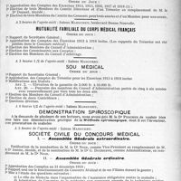 1894 - Page 1897 - Nos assemblées générales. Caisse des pensions de retraite du corps médical français / Mutualité familiale du corps médical français / Sou médical / Démonstration spiroscopique / Société civile du concours médical. I. — Assemblée Générale extraordinaire / II. — Assemblée Générale ordinaire