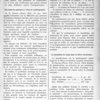 1910 - Page 1913 - Partie scientifique. A travers la presse. Syphilis de l'estomac / Une faute de pratique à éviter en syphiligraphie / Le colchique dans la goutte / Le cacodylate de soude dans la fièvre récurrente