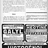 1947 - Page 1950-XXX - Correspondance. Création d’un Syndicat médical