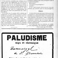 1956 - Page VII-1959 - Correspondance. La pension des réformés pour tuberculose pulmonaire / Prorogation de bail