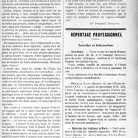 1988 - Page 1991 - Partie professionnelle. Automobilisme pratique. II, Plus heureux que les médecins, les agents-voyers sont pourvus d’autos / Reportage professionnel. Nouvelles et Informations. Nécrologie [Georges Bonnet]