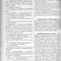 1989 - Page 1992 - Partie professionnelle. Reportage professionnel. Nouvelles et Informations. Nécrologie [Georges Bonnet] / Enseignement de la radiologie médicale (Hôpital Saint-Antoine) / Enseignement pratique de l’urologie