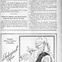 2048 - Page XXIII-2051 - Correspondance. Les visites et les interventions de nuit du tarif Dubief / Comment les hôpitaux sont approvisionnés d’appareils par le Service de Santé