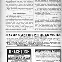 2051 - Page 2054-XXVI - Correspondance. A propos des pneus / Secret professionnel !