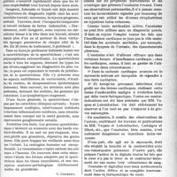 2086 - Page 2089 - Partie scientifique. Notes de pratique quotidienne. Sporotrichose et accident du travail / Bibliographie critique. Ouabaïne cristallisée Arnaud, Docteur A. Lenclos