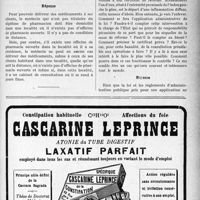 2114 - Page XXIX-2117 - Correspondance. Exercice de la propharmacie / Soins aux mutilés de guerre