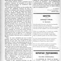 2173 - Page 2176 - Partie professionnelle. Automobilisme pratique. IV, La Motocyclette. Encore le moteur. De l'emploi du sidecar. La transmission / Variétés. Anthologie médicale. Le Sanctuaire [Dr J. Monplaisir] / Reportage professionnel. Nouvelles et Informations. La prohibition de l’alcool en Norvège