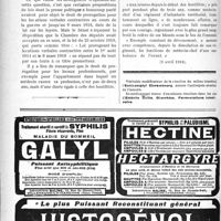 2179 - Page 2182-XXX - Correspondance. Les baux et locations verbales postérieurs au 1er août 1914 ne bénéficient pas de la progation / Le livre d’or du corps médical français. Citation / A l’ordre du Service de santé