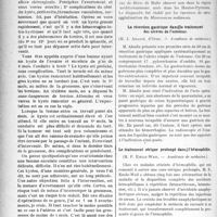 2197 - Page 2200 - Partie scientifique. Revue des sociétés savantes. Un cas de fièvre de Malte non méditerranéenne, (MM. Léon Bernard et H. Meunier. — Académie de médecine) / La résection gastrique dans le traitement des ulcères de l’estomac, (M. J. Abadie, d’Oran. - Académie de médecine) / Le traitement sérique prolongé dans l’hémophilie / La douleur des extrémités osseuses articulaires dans le rhumatisme blennorrhagique, (MM. Dufour, Gaillard et Ravina. — Société médicale des hôpitaux)