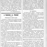 2204 - Page 2207 - Partie scientifique. Médecine pratique. L’aérophagie [Dr J. M. Archimbrud] / A travers la presse. Traitement des chancres mous / Les arthrites purulentes aiguës aseptiques / Des Dentifrices / Rhinite aiguë épidémique au lieu de coryza vulgaire