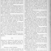 2246 - Page 2249 - Propos du jour. L’Assemblée générale de l’Union des Syndicats médicaux de France. La déclaration du Syndicat des médecins de Strasbourg