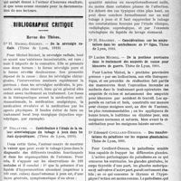 2264 - Page 2269 - Partie scientifique. A travers la presse. Traitement des complications pulmonaires de la grippe / Bibliographie critique. De la névralgie radiale. Dr H. Michel-Béchet / Contribution à l’étude de la valeur séméiologique du tubage à jeun dans les états dyspeptiques. Dr Delattre / De la prothèse provisoire dans le traitement des amputés de cuisse pour blessures de guerre. Dr Lucien Michel / Des manifestations du paludisme sur les organes glandulaires. Dr Edouard Coullard-Descos