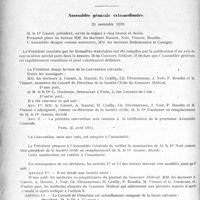 2265 - Page 2270 - Partie professionnelle. Société civile du “ concours médical ”. Assemblée générale extraordinaire, 23 novembre 1919