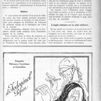 2292 - Page XXVII-2299 - Correspondance. Examen d’un blessé du travail en vue de la révision de sa rente. — Le cumul / L’impôt cédulaire sur la solde militaire