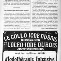 0008 - Page VII-7 - Correspondance. Prorogation de bail / Vaccinations faites par les sages-femmes