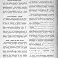 0102 - Page 101 - Partie scientifique. A travers la presse. Presse Anglaise. Le rétrécissement mitral chez le soldat [(British médical Journ. 27 déc. 1919)] / Septicémie méningococcique [(Royal Army Med. Corps Journal, nov. 1919)] / Ictère syphilitique et arsenical [(American Journ. of Syphilis, oct. 1919)] / Nécrose d’un doigt par bains de lysol [(Boston Médical and Surgical Journ. oct. 1919)] / Bibliographie critique. Consultaire, par Dr M. Ségard, Chez Maloine, Paris / Contribution à l’étude des projectiles libres dans la cavité pleurale, par Dr Prosper Bouvier. (Thèse de Lyon, 1919)