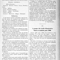 0174 - Page 173 - Partie professionnelle. La vie syndicale et professionnelle. Statuts du Syndicat médical de la région de Lure. Fonds social. — Dissolution / Membres adhérents / A propos des tarifs d’honoraires Voeux et souhaits pour 1920