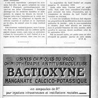0188 - Page XXXI-187 - Correspondance. A propos du duplication du certificat initial d’accident du travail / Quel tarif appliquer en 1920 pour les accidents du travail ?