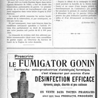 0191 - Page 190-XXXIV - Correspondance. Tuberculose et pensions militaires / Le livre d’or du corps médical français. Citation / A l’ordre du Corps d’Armée