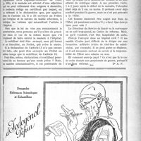 0250 - Page XXIX-249 - Correspondance. Admission d’un malade de guerre dans un sanatorium / Hôspitalisation d’un démobilisé en instance de pension
