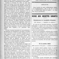 0281 - Page 280 - Partie scientifique. Clinique chirurgicale, Clinique d’obstétrique Baudelocque : M. le prof, agrégé Ombrédanne. Les affections chirurgicales des nouveau-nés à opérer précocement / Erratum / Revue des sociétés savantes. Recrudescence de l’encéphalite léthargique, (Académie de médecine) / Sur les poudres d’oeufs, (Académie de médecine)