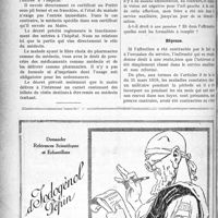 0317 - Page 316-XXXII - Correspondance. Soins aux pensionnés de guerre / Droit à une pension militaire