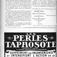 0381 - Page 380-XXXII - Correspondance. Déduction des impôts dans la déclaration du revenu professionnel / Deux nouveaux succès du « Sou » pour l’application de la majoration du Tarif Dubief