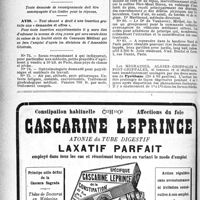 0389 - Page 388-IV - Office de Renseignements du « Concours » / Demandes et offres