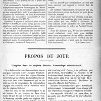 0396 - Page 395 - A nos abonnés à nos lecteurs / Propos du jour. L’hygiène dans les régions libérées. Camouflage administratif [J. Noir]
