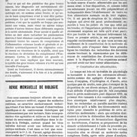 0408 - Page 407 - Partie scientifique. Clinique chirurgicale, Université de Toulouse, Hôtel-Dieu : M. J. -P. Tourneaux. Les phlébites syphilitiques / Revue mensuelle de biologie. Les idées nouvelles touchant les albuminoïdes alimentaires. Constitution des albuminoïdes