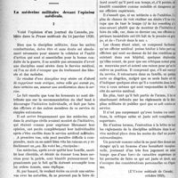 0433 - Page 432 - Partie professionnelle. La vie syndicale et professionnelle. Syndicat des médecins de la Seine / Chronique médico-militaire. La médecine militaire devant l’opinion médicale