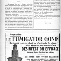 0447 - Page 446-XXXIV - Jurisprudence. Doit être considéré comme un fonctionnaire le médecin inspecteur de la protection du 1er âge ou des enfants assistés [Dr Paul Boudin] / Reportage professionnel, (suite). Le bonheur chez soi / Hôpital Necker