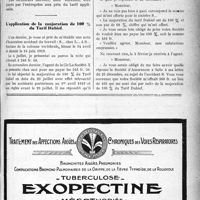 0506 - Page XXIX-505 - Correspondance. Soins aux blessés du travail dans les régions libérées / L’application de la majoration de 100 % du Tarif Dubief