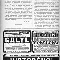 0509 - Page 508-XXXII - Correspondance. Incompatibilités administratives / Faut-il adhérer au Syndicat ?