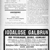 0571 - Page 570-XXVIII - Notes de pratique quotidienne. De quelques prescriptions usuelles en médecine infantile / Jurisprudence. Conseil d’état. Révocation de médecin, d’hôpital, Séance du 18 Janvier 1918