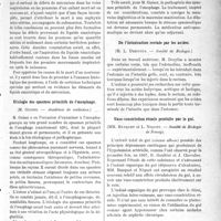 0660 - Page 659 - Partie scientifique. Revue des sociétés savantes. La mort du foetus par submersion intra-utérine, (Académie de médecine) / Etiologie des spasmes primitifs de l’oesophage, (Académie de médecine) / De l’intoxication rectale par les acides, (Société de Biologie) / Vaso-constriction rénale produite par le gui, (Société de Biologie de Nancy) / L’urée sanguine dans l’épilepsie, (Société médicale des hôpitaux)