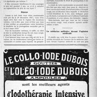 0698 - Page XXIX-697 - Correspondance. Prorogation de baux / La médecine militaire devant l’opinion médicale