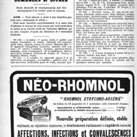 0709 - Page 708-IV - Office de Renseignements du « Concours » / Demandes et offres