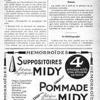 0710 - Page V-709 - Correspondance. Les associations de combattants ont-elles droit à un tarif médical réduit ? / Le diabétographe