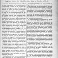 0716 - Page 715 - Propos du jour. De la nécessité de l'intervention des Syndicats médicaux dans les questions d’hygiène et de médecine sociales. Les infirmières des postes de secours. L’ingérence abusive des Administrations dans le domaine médical [J. Noir]