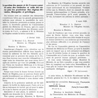 0738 - Page 737 - Partie professionnelle. La vie syndicale et professionnelle. La question des pneus et de l’essence pour les autos des médecins et celle des autos pour les praticiens des régions dévastées. Monopoles et privilèges
