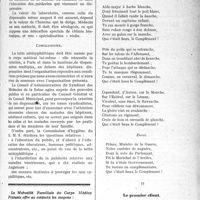 0758 - Page 757 - Partie professionnelle. Médecine sociale. Rapport sur l'organisation de la lutte contre la syphilis à Paris / Anthologie médicale. La ballade des complémentaires / Le premier client