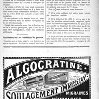 0762 - Page XXIX-761 - Correspondance. Patentes multiples / Contribution sur les bénéfices de guerre