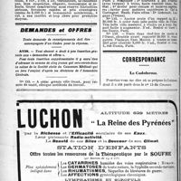 0837 - Page 836-IV - Office de Renseignements du « Concours » / Demandes et offres / Correspondance. Le Codoforme