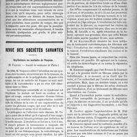 0856 - Page 855 - Partie scientifique. Clinique chirurgicale. Université de Toulouse, Hôtel -Dieu de Toulouse : M. J. -P. Tourneux, Chirurgien des hôpitaux. Le traitement des pseudarthroses / Revue des sociétés savantes. Erythrémie ou maladie de Vaquez, (Société de médecine de Paris) / Radiothérapie des fibromes utérins, (Société de Médecine de Paris) / Sur le microbe bactériophage de d’Hérelle, (Société de Biologie)