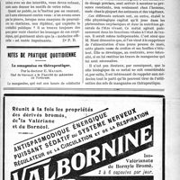 0894 - Page XXXIII-893 - Correspondance. Mise à l’index / Notes de pratique quotidienne. La manganèse en thérapeutique