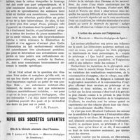 0920 - Page 919 - Partie scientifique. Biologie. Les facteurs complémentaires de la croissance et l’équilibre (Vitamines), suite et fin / Revue des sociétés savantes. Rôle de la vésicule séminale chez l’homme, (Réunion biologique de Strasbourg) / L’action des saisons sur l’organisme, (Réunion biologique de Lyon)