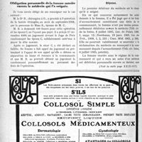 0969 - Page VIII-968 - Correspondance. Un nouveau règlement pour la vente des autos des stocks. Plus de droit de priorité pour les médecins / Obligation personnelle delà femme mariée envers le médecin qui l’a soignée